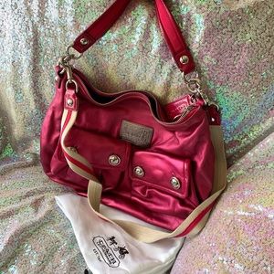 Coach Metallic Pink Bag